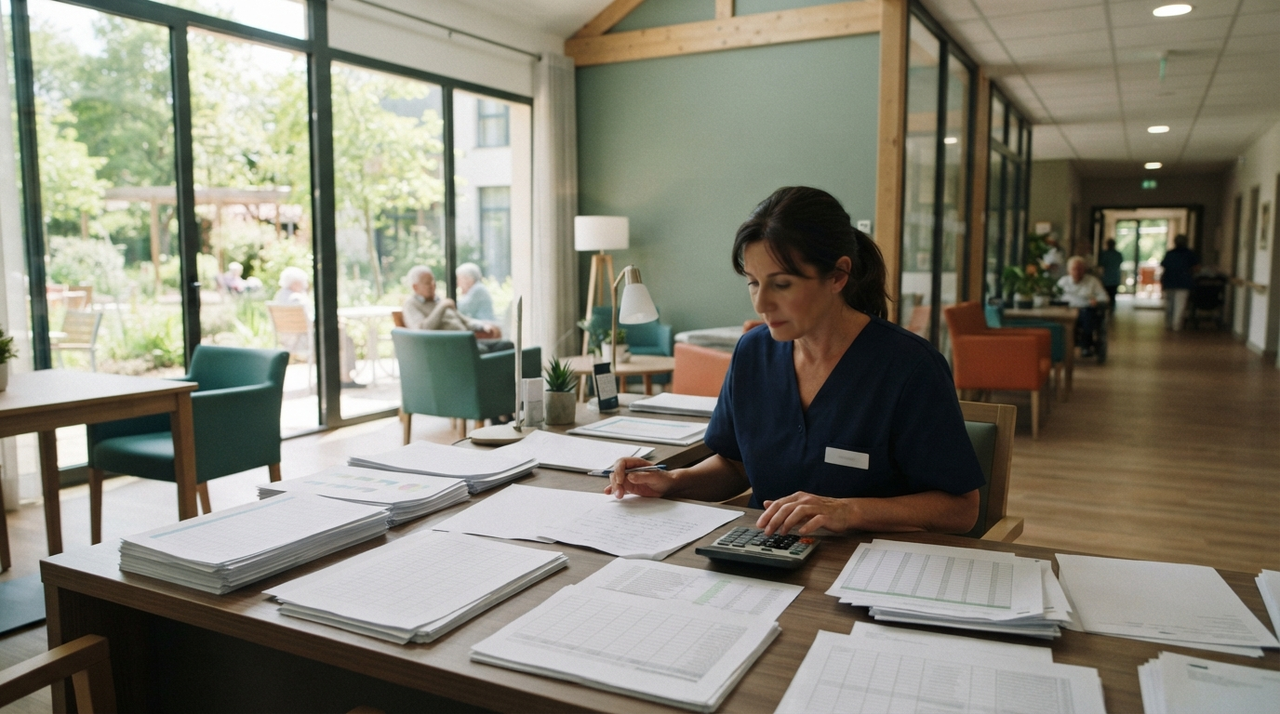 Médecin coordonnateur consultant les dotations budgétaires 2026 d'un EHPAD